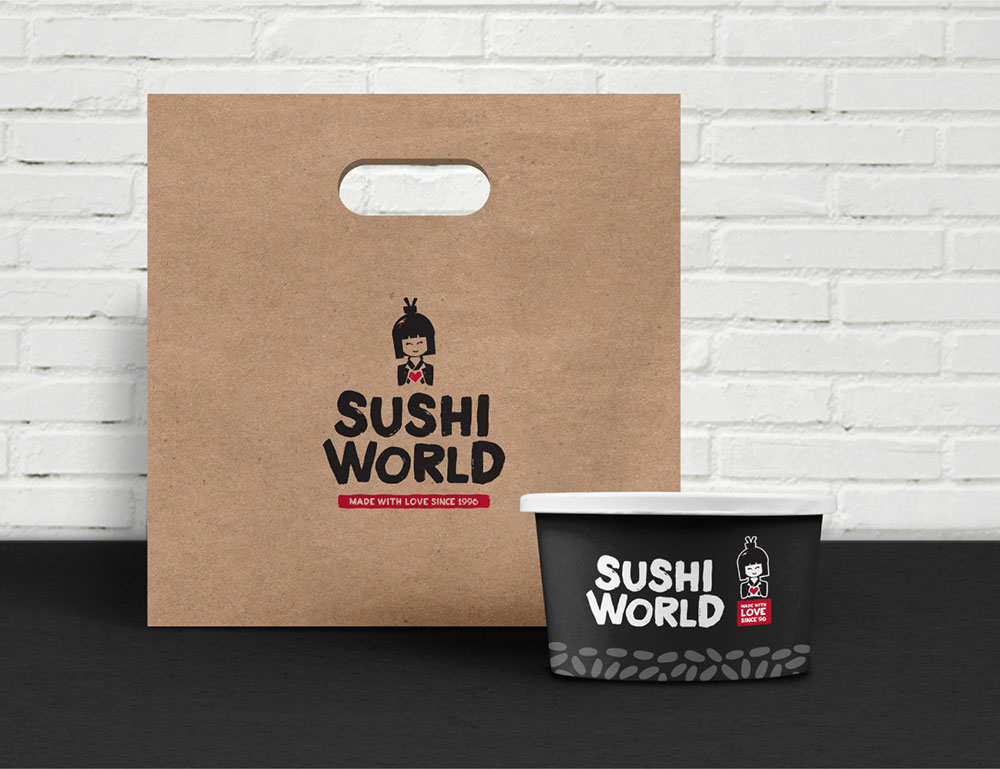 Sushi World 寿司店品牌设计
