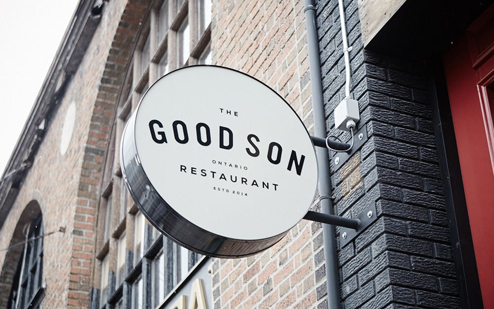 The Good Son Ontario Restaurant品牌设计
