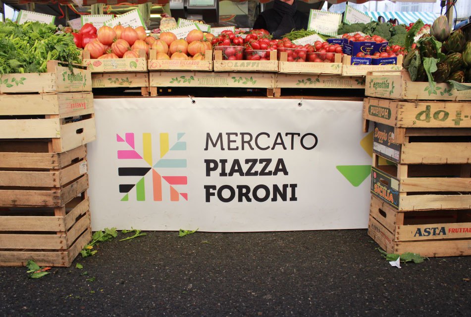 Mercato Piazza Foroni市场品牌设计