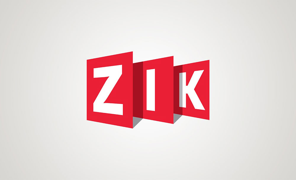 在线音乐服务商——ZIK标志设计